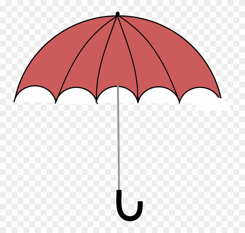 Umbrella Clipart Coral - Umbrella Clipart #51584