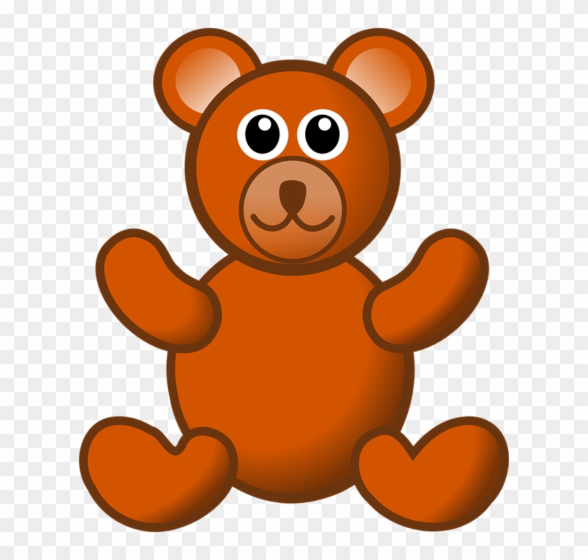 Teddy Bear Clip Art Free Clipart Clipartbold - Brown Teddy Bear Clip Art #51605