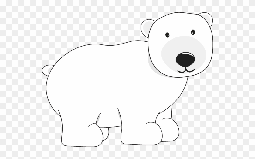 Polar Bear - Clip Art Polar Bear #51607