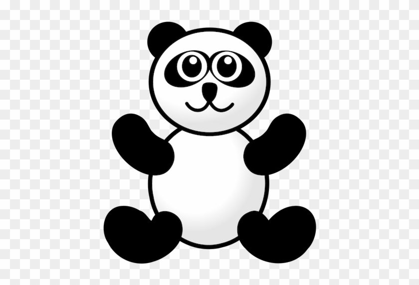 Teddy Bear Black And White 3 Free Clipart Teddy Bear - Macaco Facil De Desenhar #51619