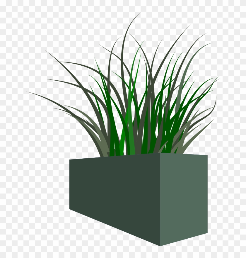 Free Landscape Free Fountain From Japan Free Grass - Planter Clip Art #51626