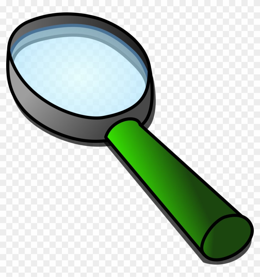 Free Vector Magnifier Glass Clip Art - Clipart Magnifying Glass #51662