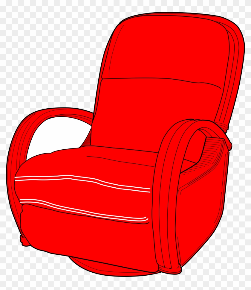 Chair Red - Seat Clipart #51684