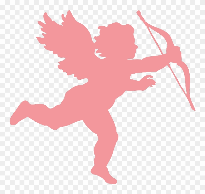 Pink Valentines Day Cupid, Valentine Clipart Red - Valentines Day Png #51733