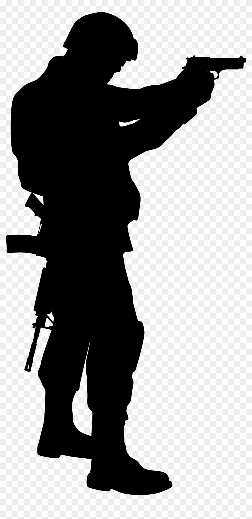 Soldier Silhouette Clip Art Imageu200b Gallery Yopriceville - Soldier Silhouette Clipart #51771