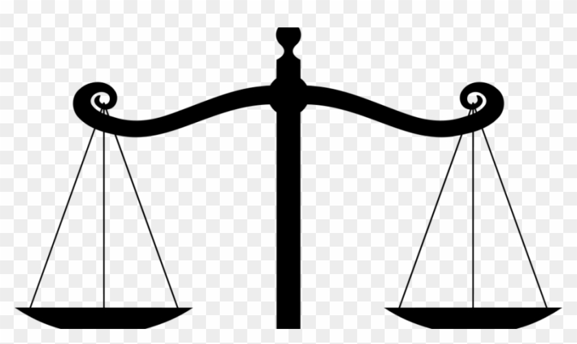 Prospective And Current Law School Students Around - Balance Scale Clipart #51837