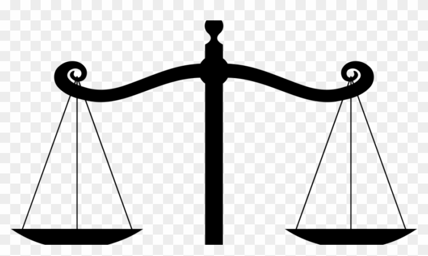 Prospective And Current Law School Students Around - Balance Scale Clipart #51837