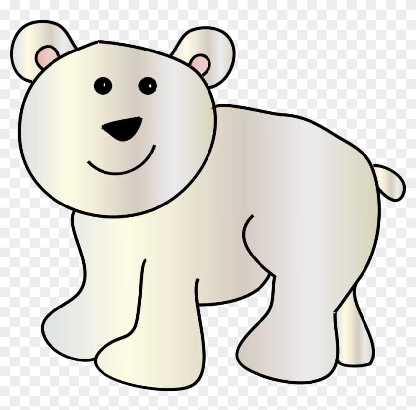 Polar Bear Clip Art Polar Bears And Clipartix - Polar Bear Clip Art #51886