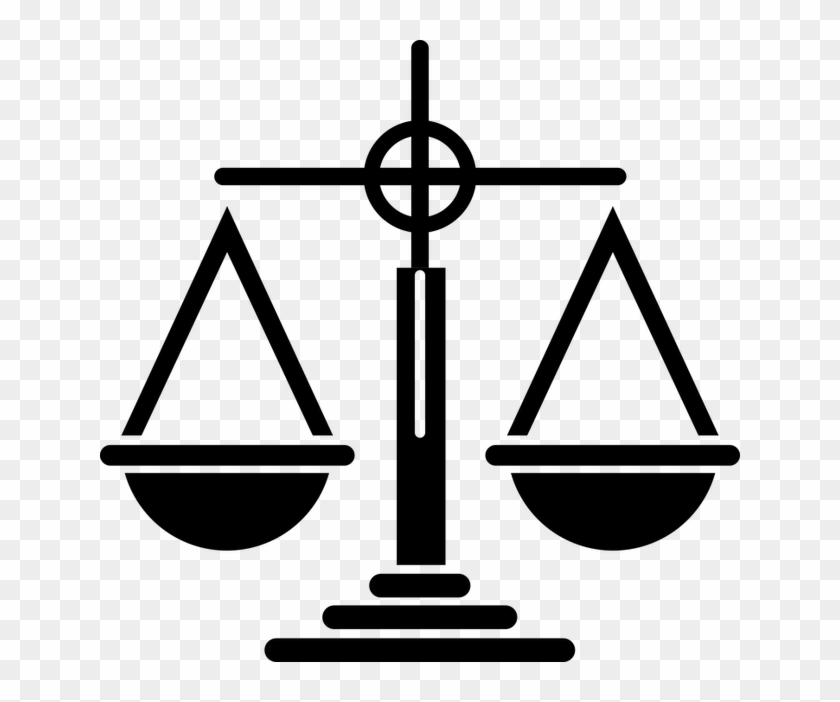 Lawyers Know Better Than Most That The Devil Is In - Scales Of Justice Clip Art #52079