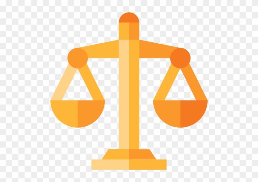 Legal Operations - Law Orange Icon Png #52107