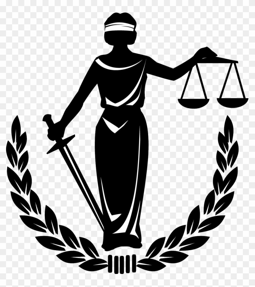 Lady Justice Measuring Scales Clip Art - Lady Justice Measuring Scales Clip Art #52168
