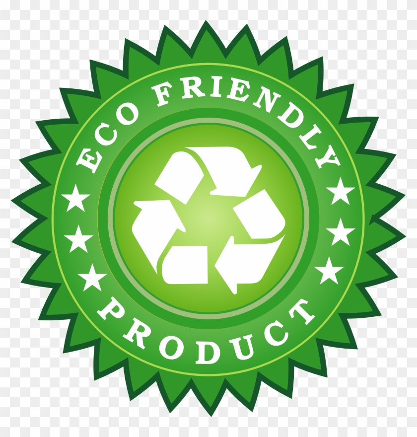 Ecology Friendly Product Sticker Clip Art At Clker - Eco Friendly Product Sticker #52161
