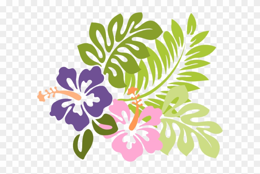 Hibiscus - Hawaiian Flower Clipart #52221
