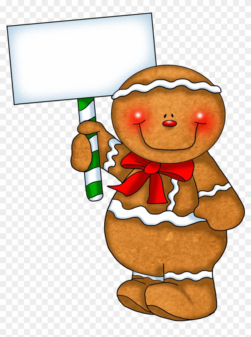 Gingerbread Man Ginger Bread Man On Gingerbread Clipart - Gingerbread #52366