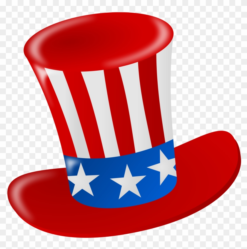 Hat Clipart Patriot - Independence Day Clip Art #52530