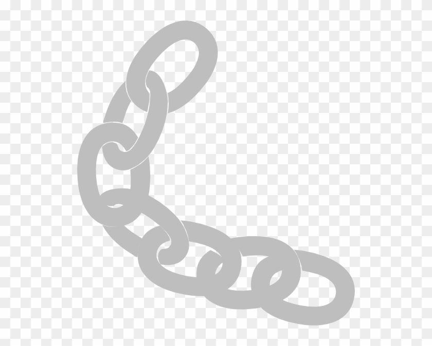 Grey Chain Link Framed Clip Art At Clker - Chain Link Clip Art Png #52619