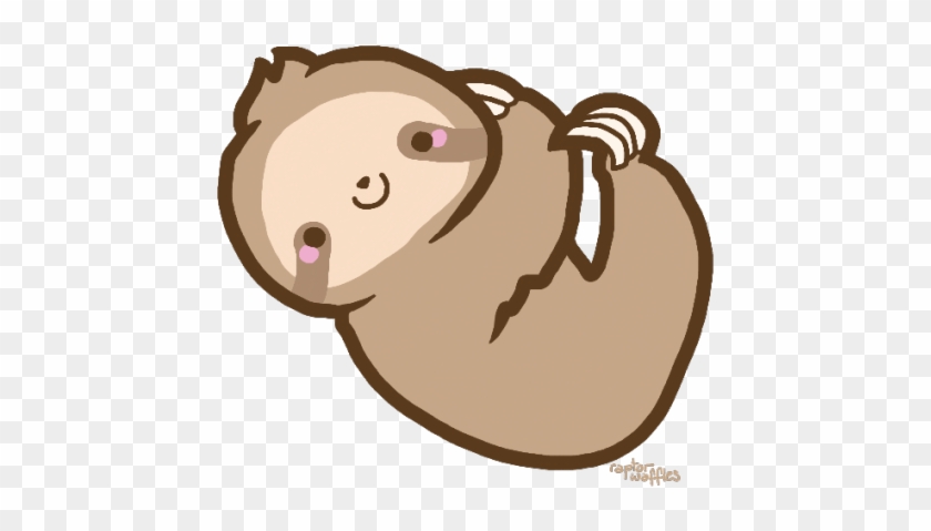 Transparent Tumblr Sloth - Cute Sloth Clipart #52748