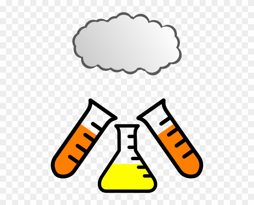 Chemical Reactions - Science Beaker Clip Art #52749