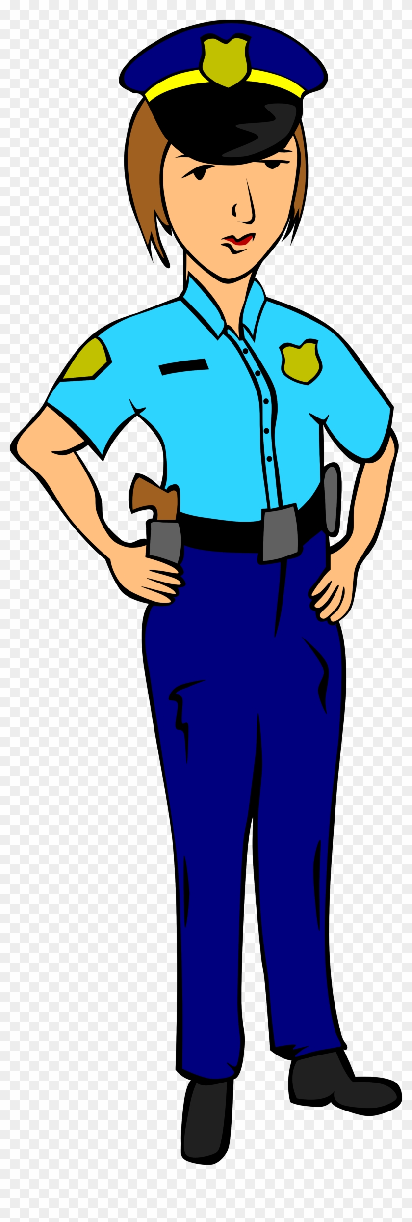 Officer - Clipart - Policewoman Clip Art #52791