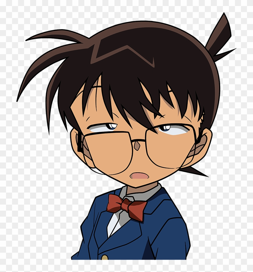 Conan Edogawa Clipart - Detective Conan Face #52816