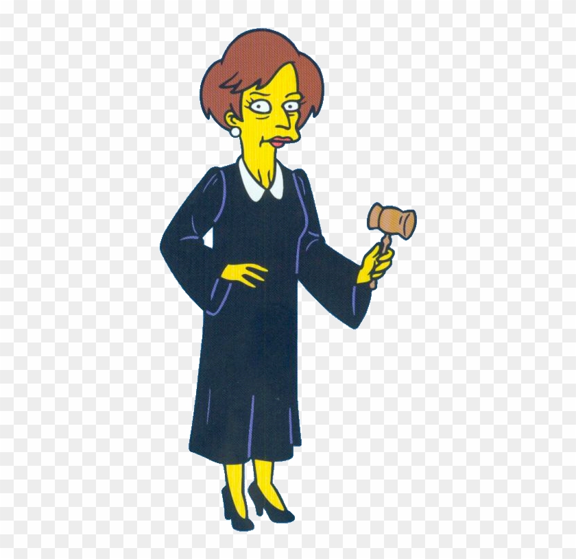 Judge Harm - Simpsons Judge Constance Harm #52916