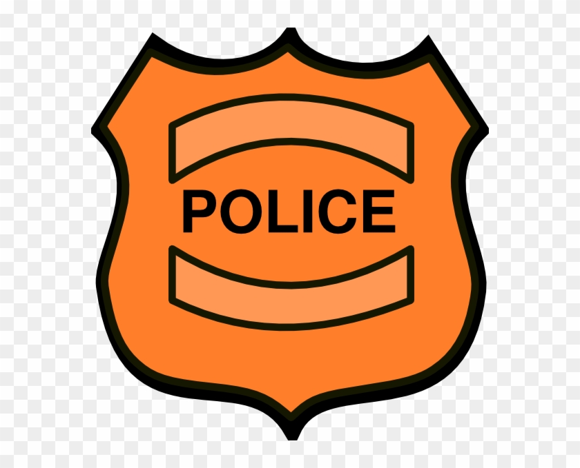 Police Badge Clip Art At Clker - Police Officer Badge Clipart #52985