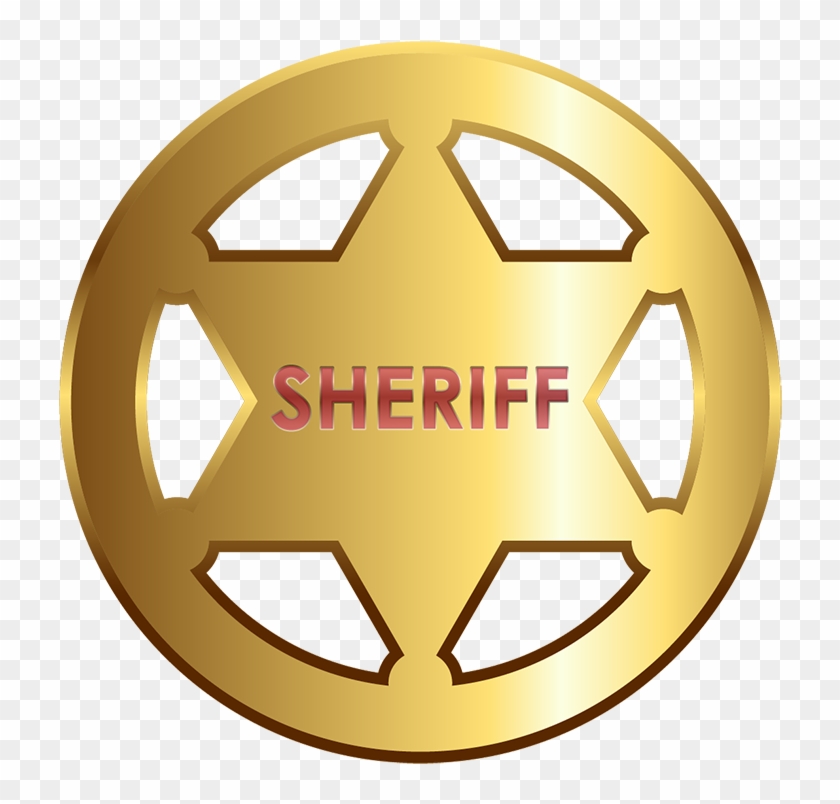 Sheiff Badge Template - Clip Art Sheriff Badge Png #53011