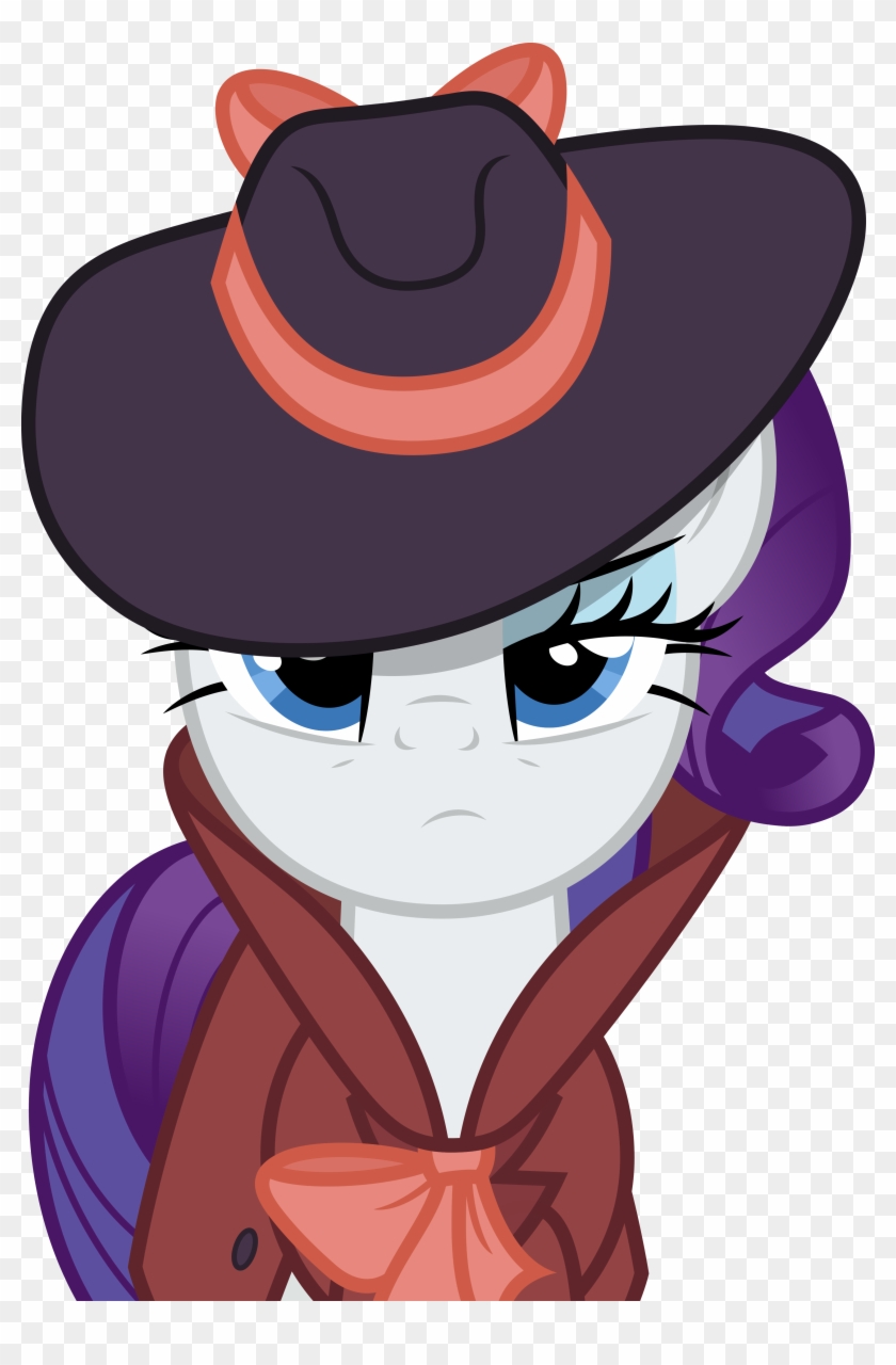 Theroyalprincesses 141 20 Vector - Mlp Detective Rarity #53025