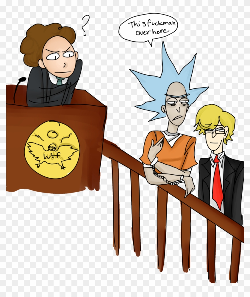 Saladdaysaregone Judge Morty And Rick Allen Pt 1 By - Comics #53032