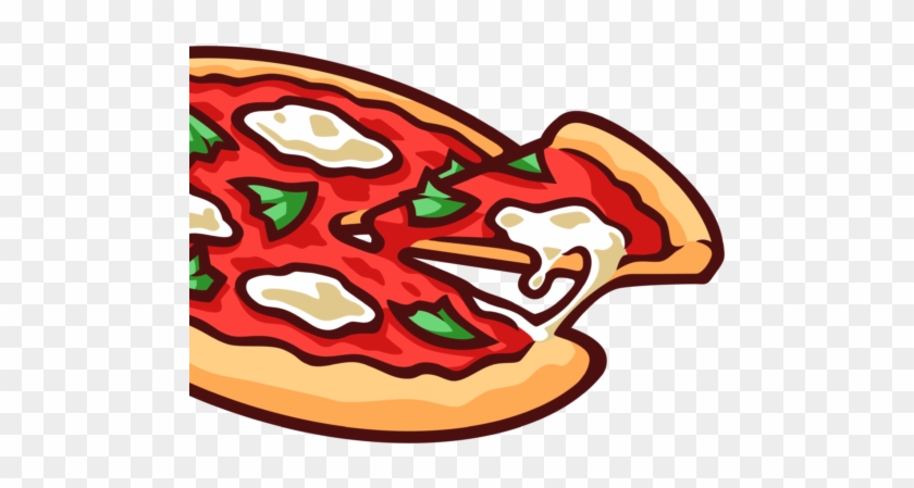 Cropped Pizza Vector Clipart 2 1 - Merry Crustmas Greeting Cards #270776
