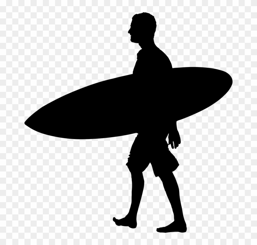 Wyatt On Beach To Surf - Surfboard Clipart #270816