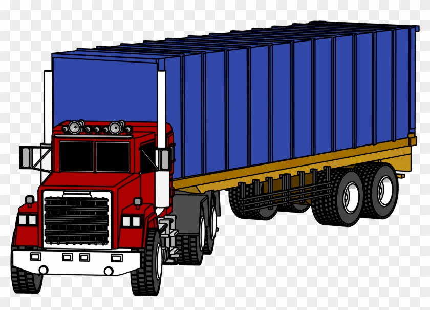 Industrial Truck Big Truck Clipart Png Image - Industrial Trucks #270850