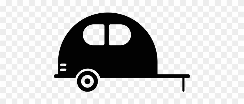 Caravan Vehicle Flat Icon - Vehicle #270957