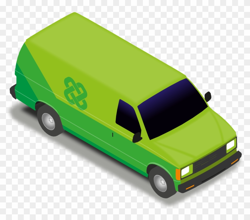 Big Image - Png Isometric Van #270966