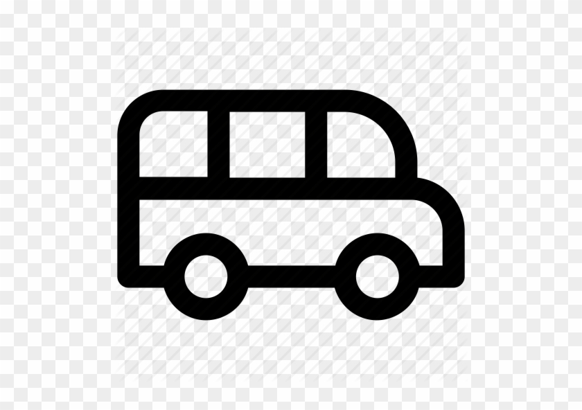 Delivery Clipart School Van - Minimal Transport Transparent Png #270972