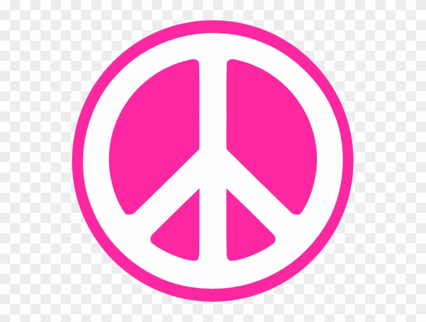Hippy Groovy Peace Sign Svg - Peace Sign Vector #271001