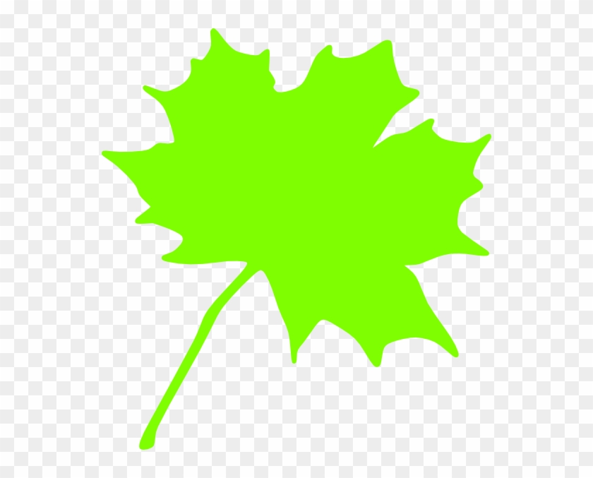 Green Leaf Clip Art At Clker - Maple Leaf #271183