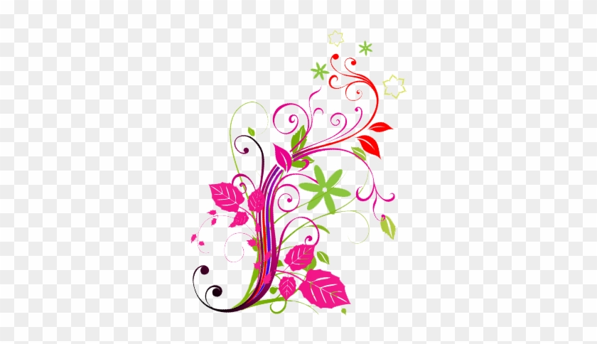 Floral Png Transparent Images - Flowers Art Design Png #271216