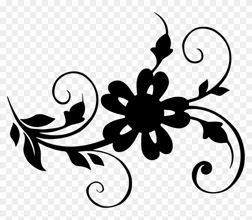 Petal Leaf Floral Design Clip Art - Petal Leaf Floral Design Clip Art #271221