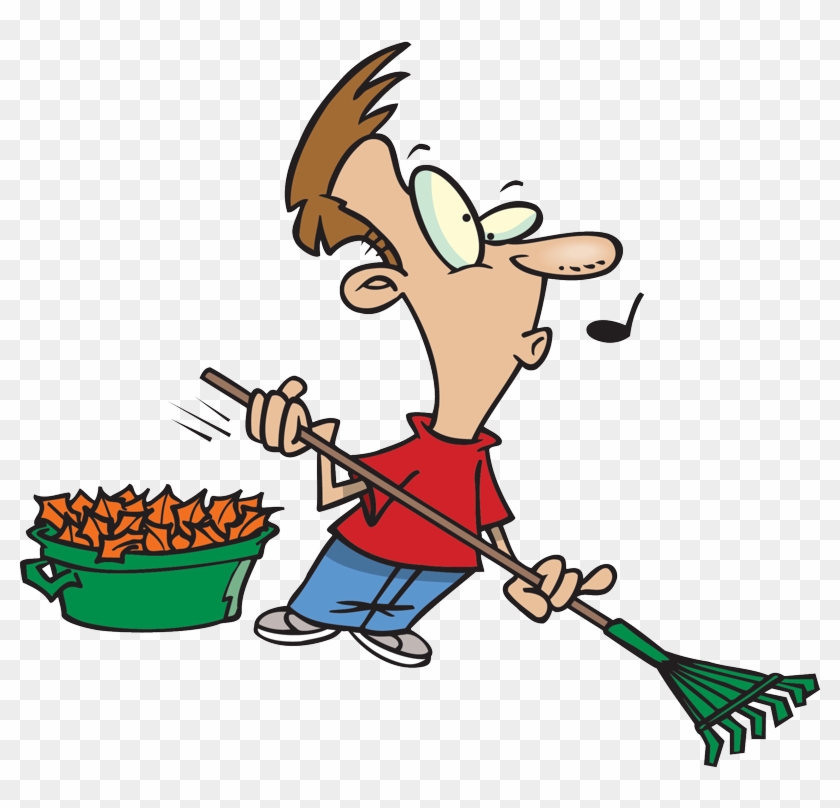 Needed Someone Raking Leaves - Fall Leaves Clip Art #271335