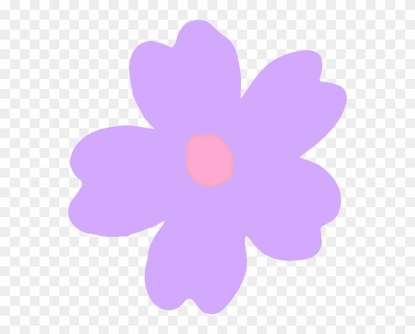 Light Purple Flower Vector #271354