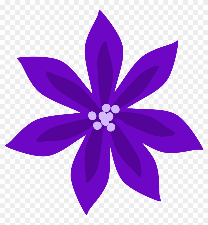 Clipart - Purple Clip Art Flowers #271373