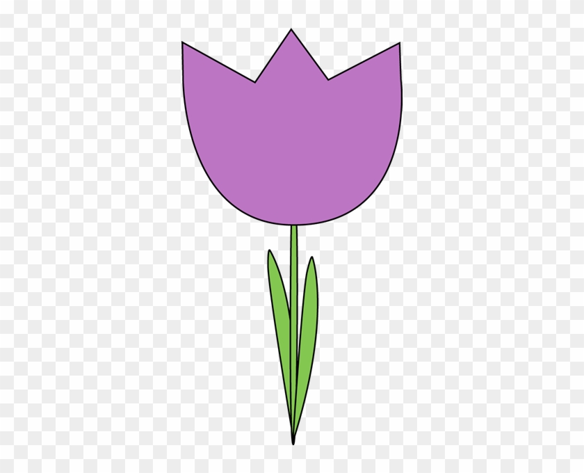 Purple Tulip - Purple Tulip Clipart #271409