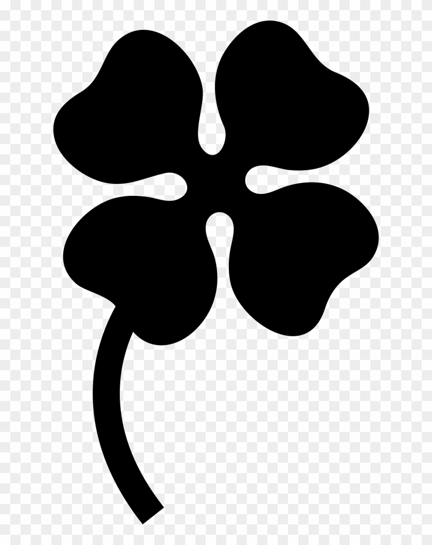 Leaf Or Flower Silhouette Shape Comments - Scalable Vector Graphics #271432