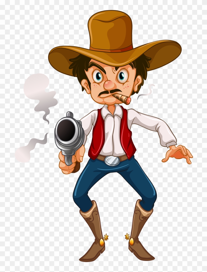 Cowgirl Clipart Animated - Cowboy Png #271570
