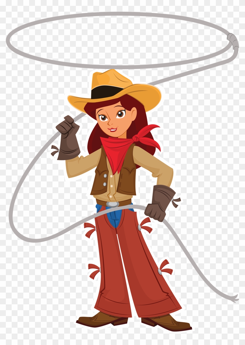 cowboy and cowgirl clip art