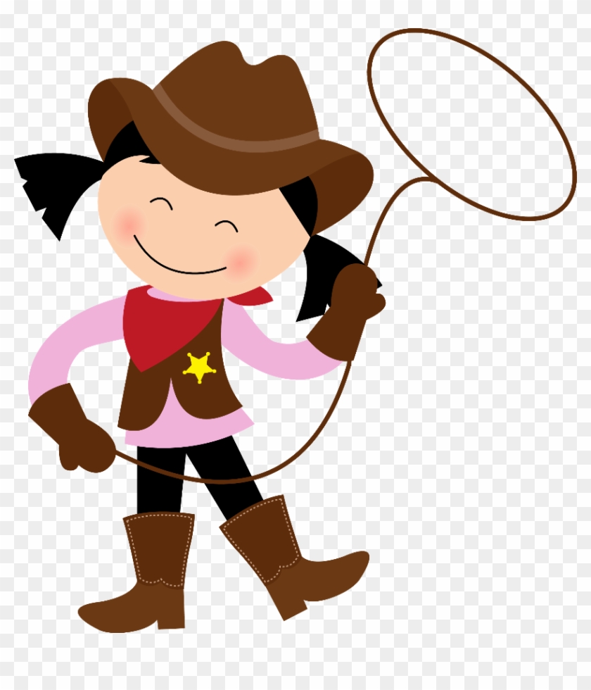 cowboy and cowgirl clip art