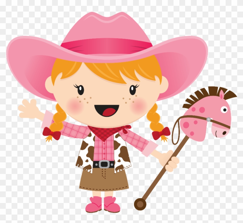 Stick Horses, Cowgirl Party, Printables, Blonde Hair, - Red Western Square Fridge Magnet (personalized) #271596