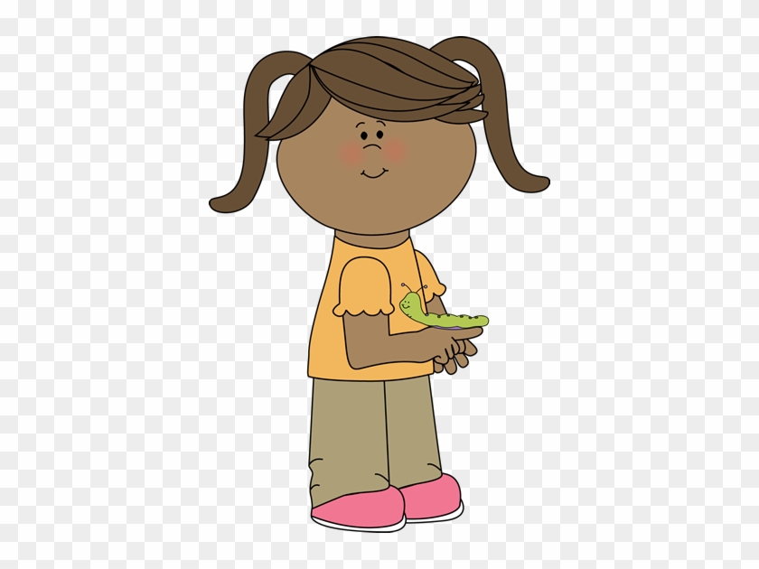 Little Brown Girl Clipart - Shhh Clip Art.