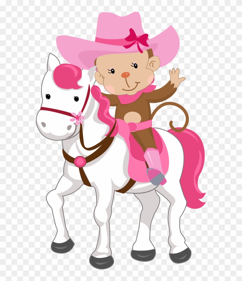 Cowboy Clipart Monkey - Cartoon #271642